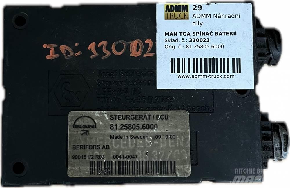 MAN TGA SPÍNAČ BATERIÍ Transport – Andet