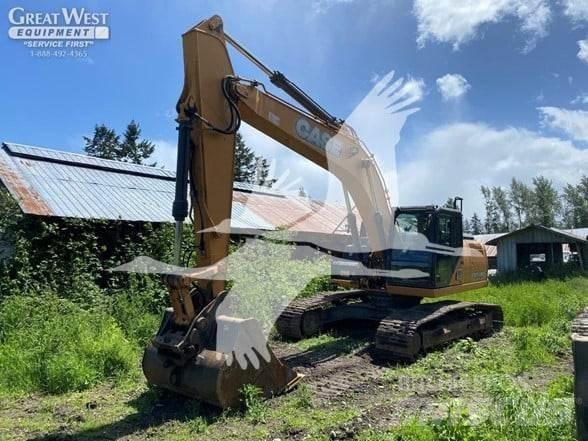 CASE CX250D Gravemaskiner på larvebånd