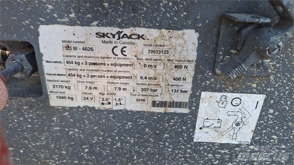 SkyJack SJIII4626 Saxlifte