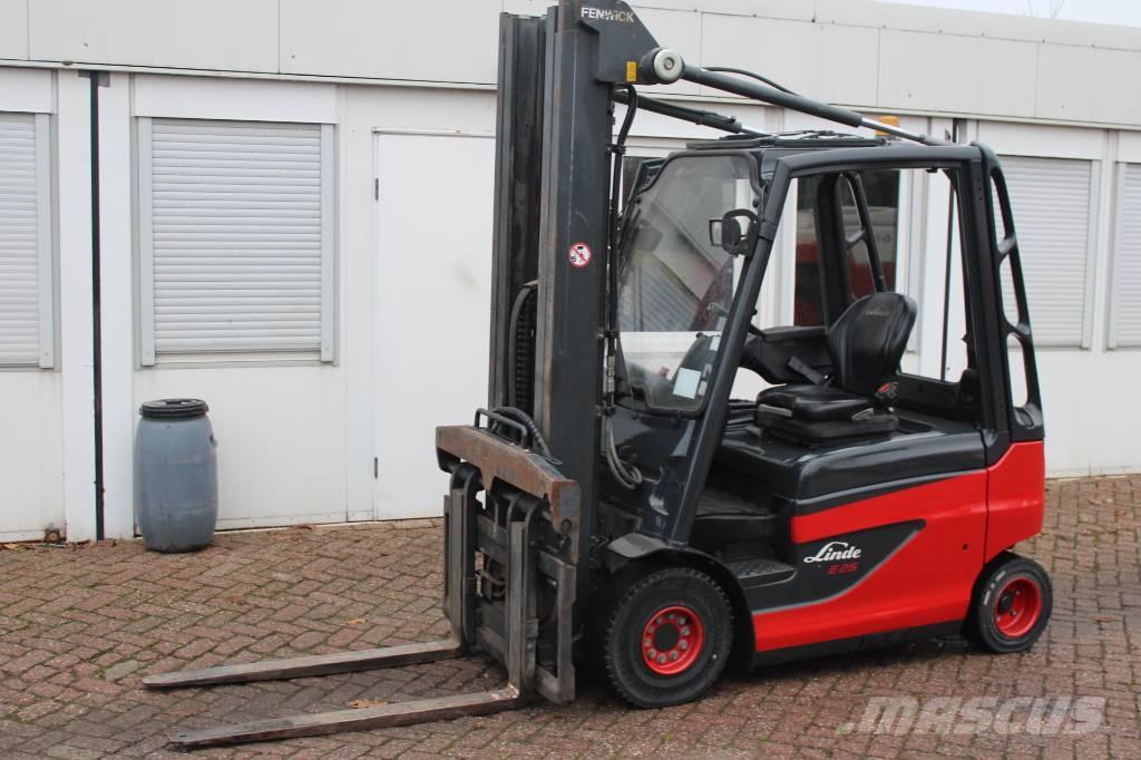Linde E 25-01 El gaffeltrucks