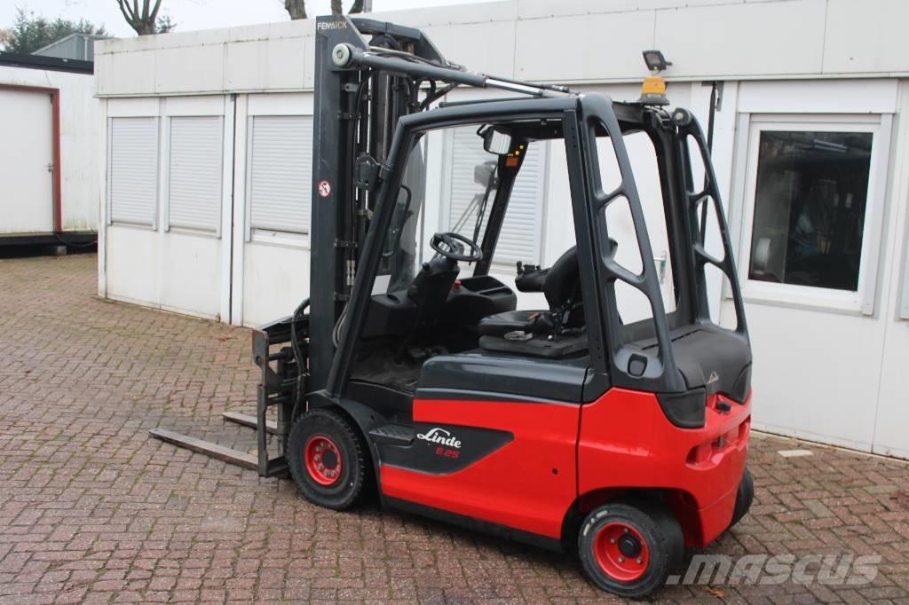 Linde E 25-01 El gaffeltrucks