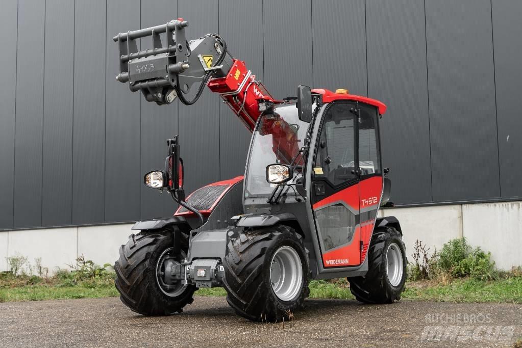 Weidemann T4512 Teleskoplæssere til landbrug