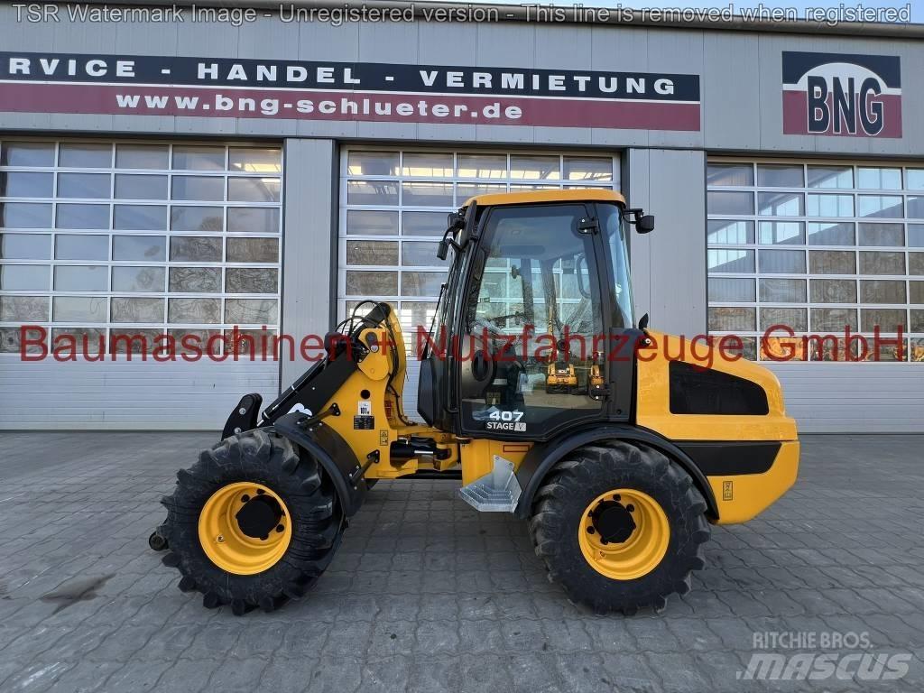 JCB 407 -werkneu- Læssemaskiner på hjul