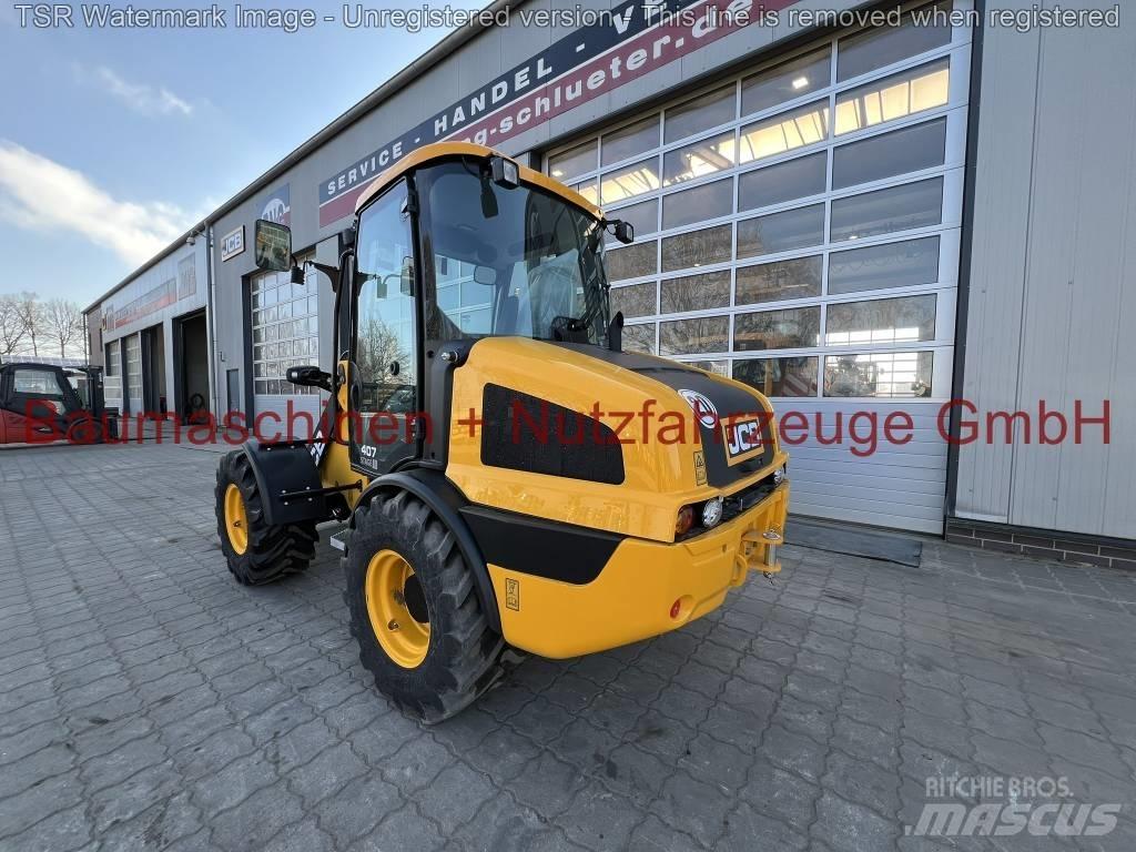JCB 407 -werkneu- Læssemaskiner på hjul