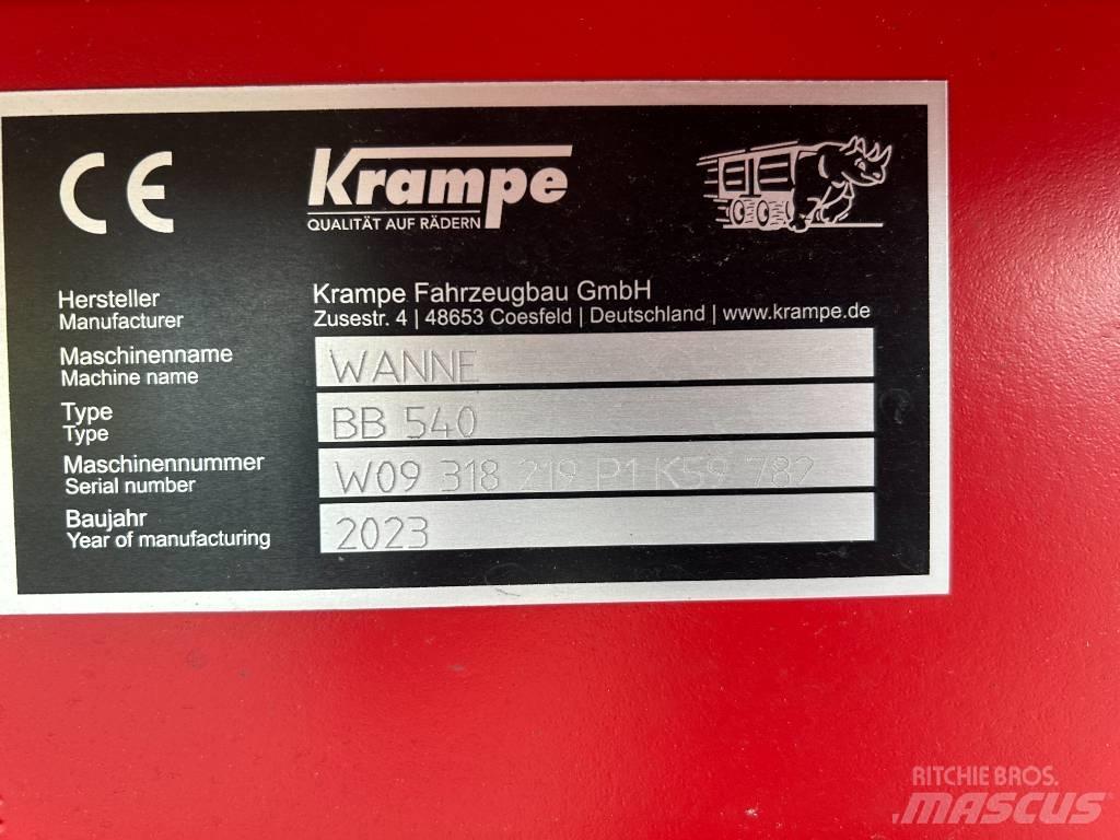 Krampe BB 540 Sneglevogne