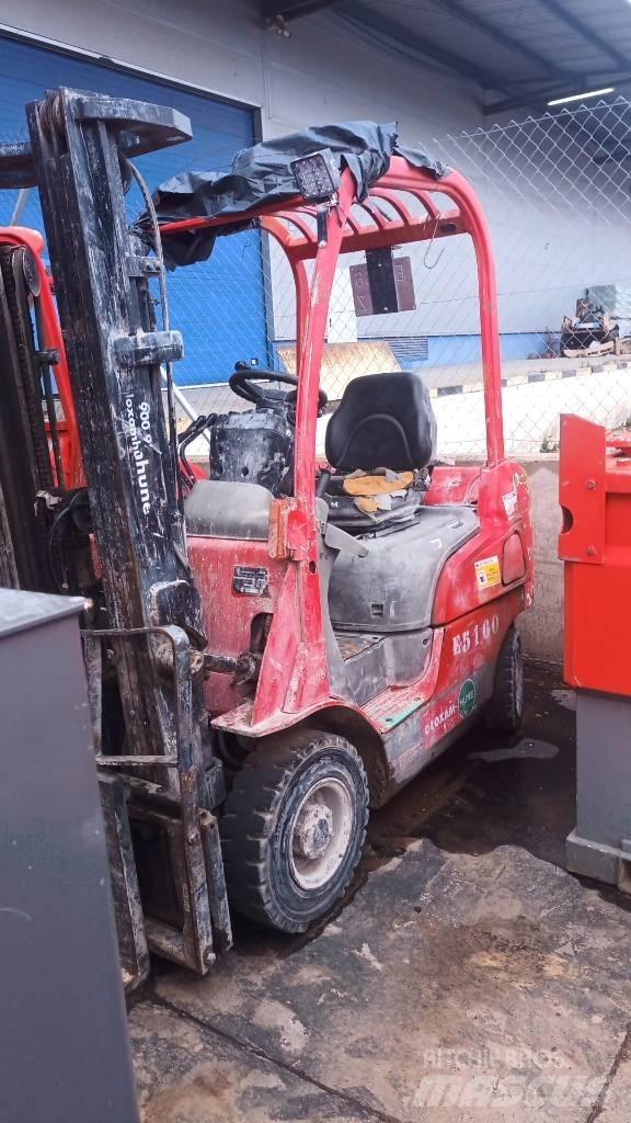 Mitsubishi FD 15 N Diesel gaffeltrucks