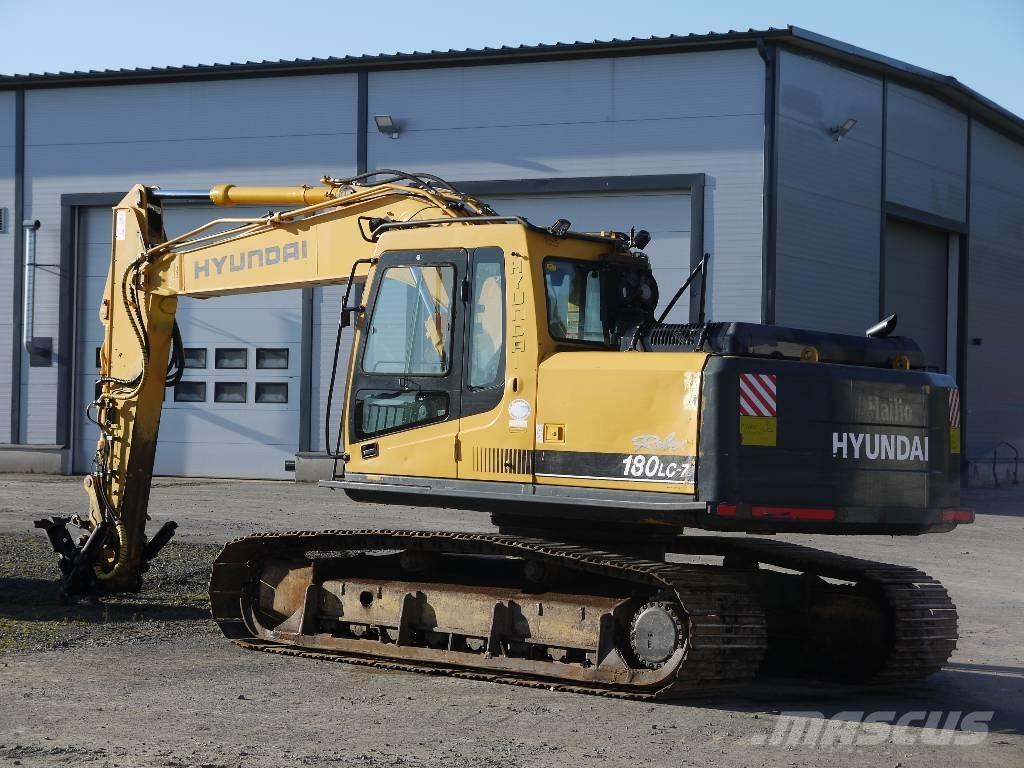 Hyundai R 180 LC-7 Gravemaskiner på larvebånd