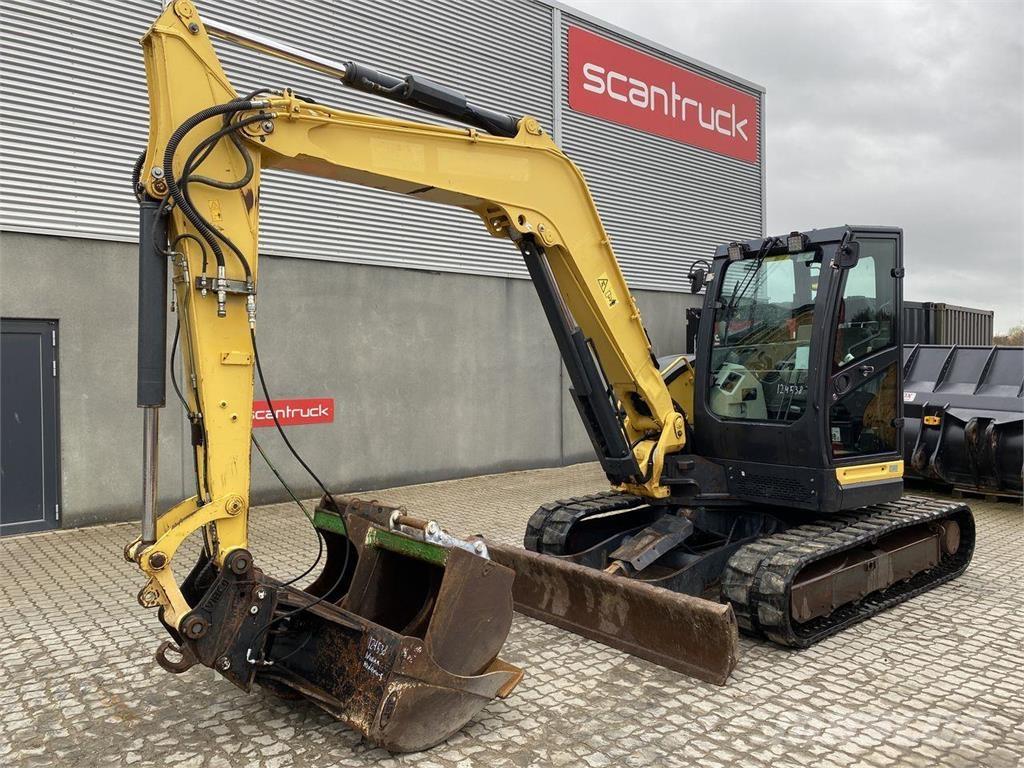 Yanmar VIO80-1A Gravemaskiner på hjul