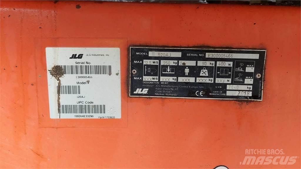 JLG 520AJ Bomlifte med knækarm