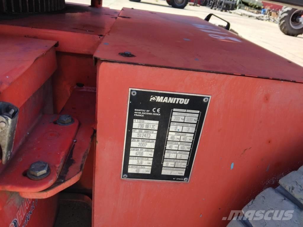 Manitou 150 AET JC Bomlifte med knækarm