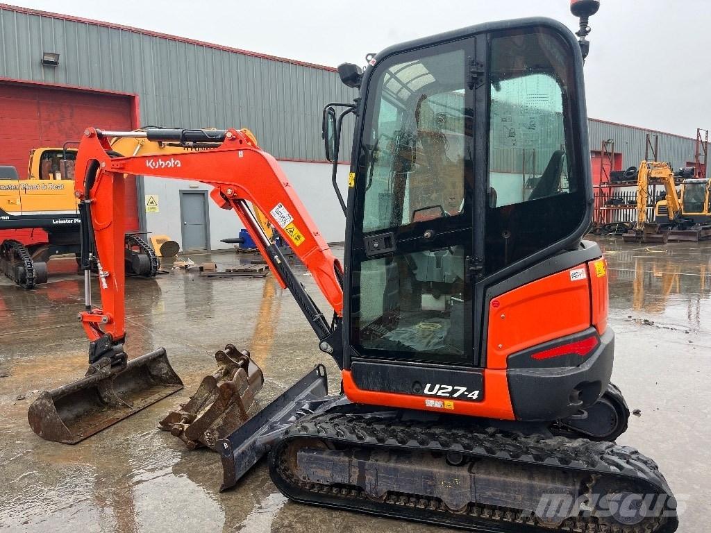 Kubota U 27-4 Minigravemaskiner
