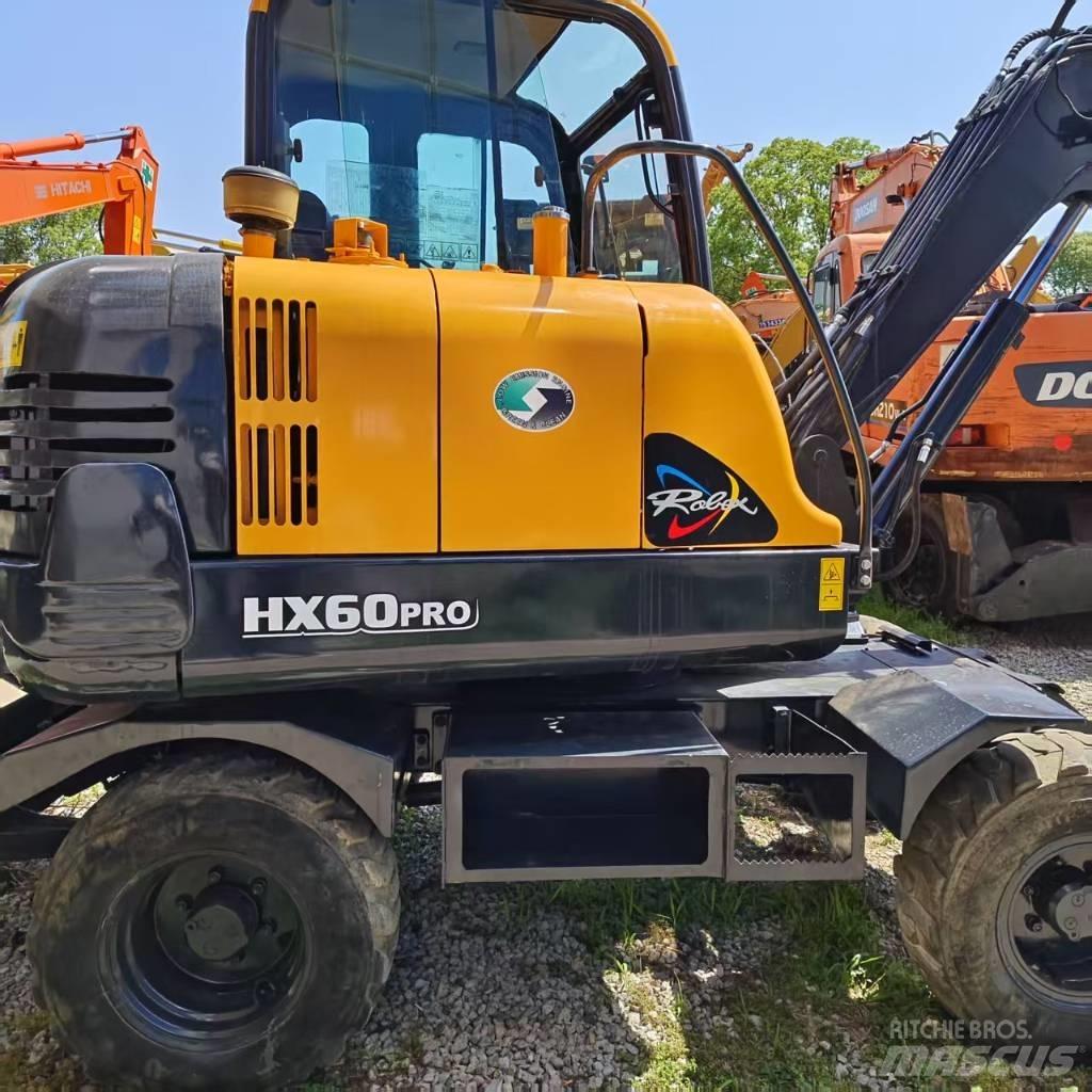 Hyundai HX 60w Gravemaskiner på hjul