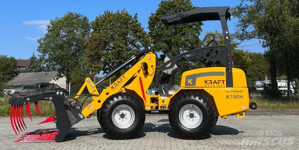 Kraft K190H Læssemaskiner på hjul