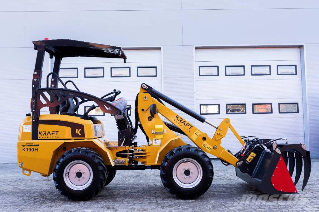 Kraft K190H Læssemaskiner på hjul
