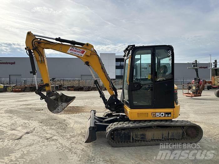 JCB 50Z-2 Gravemaskiner på larvebånd