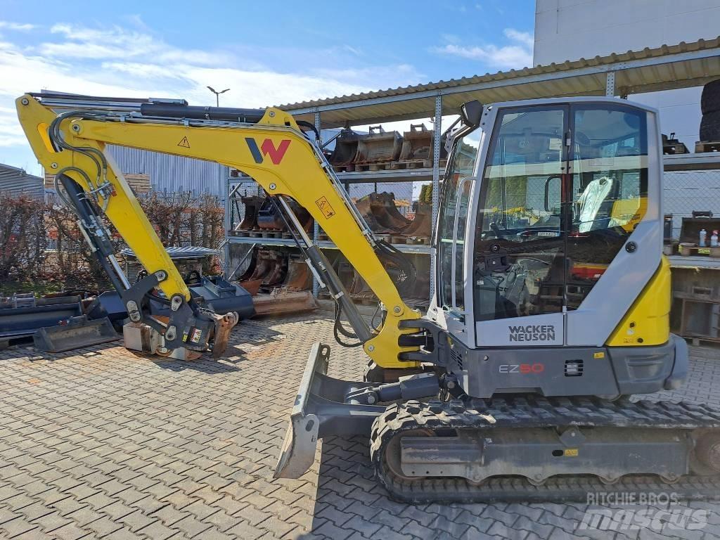 Wacker Neuson EZ50 Gravemaskiner på larvebånd