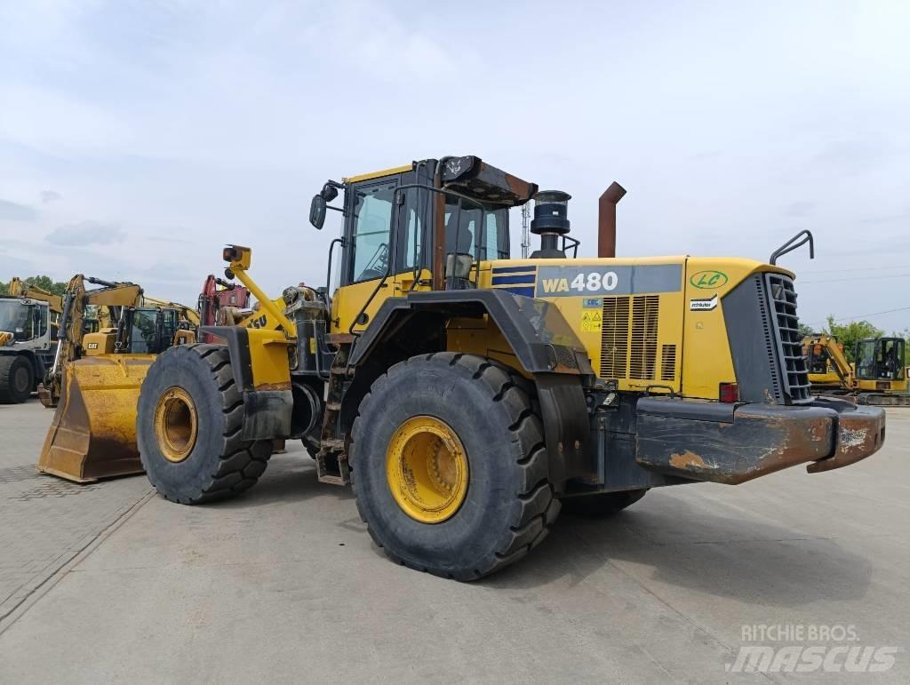 Komatsu WA 480-6 Læssemaskiner på hjul