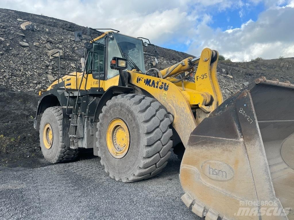 Komatsu WA500 Læssemaskiner på hjul