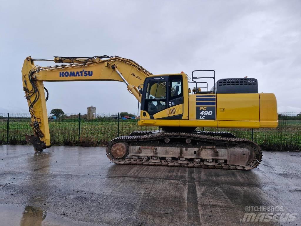 Komatsu PC 490 - 10 Gravemaskiner på larvebånd