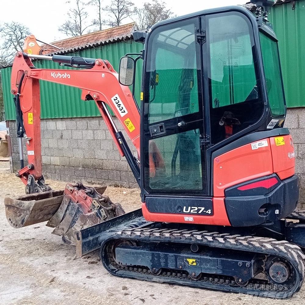 Kubota U 27-4 Minigravemaskiner