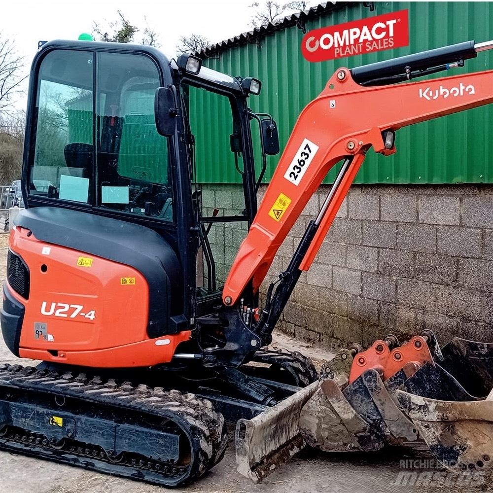 Kubota U 27-4 Minigravemaskiner