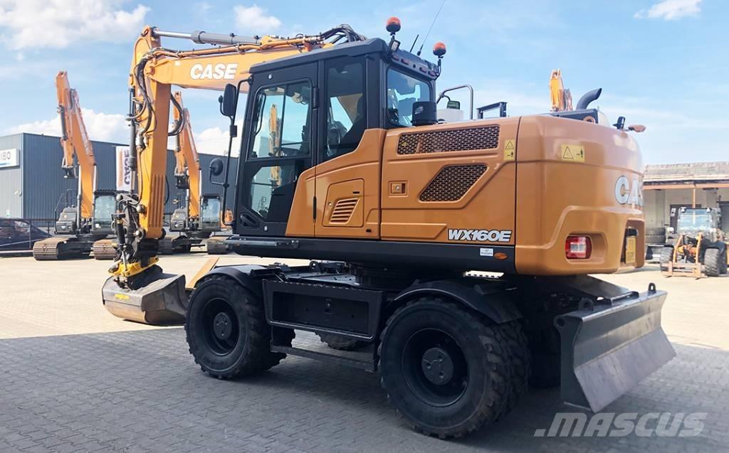 CASE WX 160 E Gravemaskiner på hjul