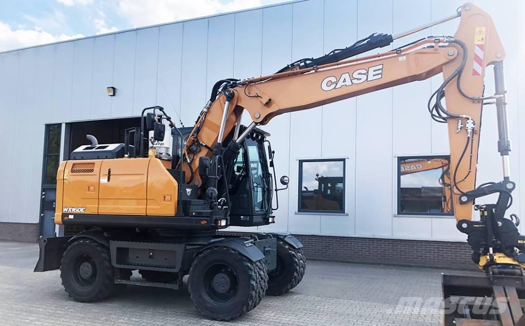 CASE WX 160 E Gravemaskiner på hjul