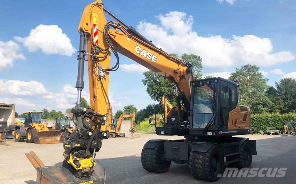 CASE WX 160 E Gravemaskiner på hjul