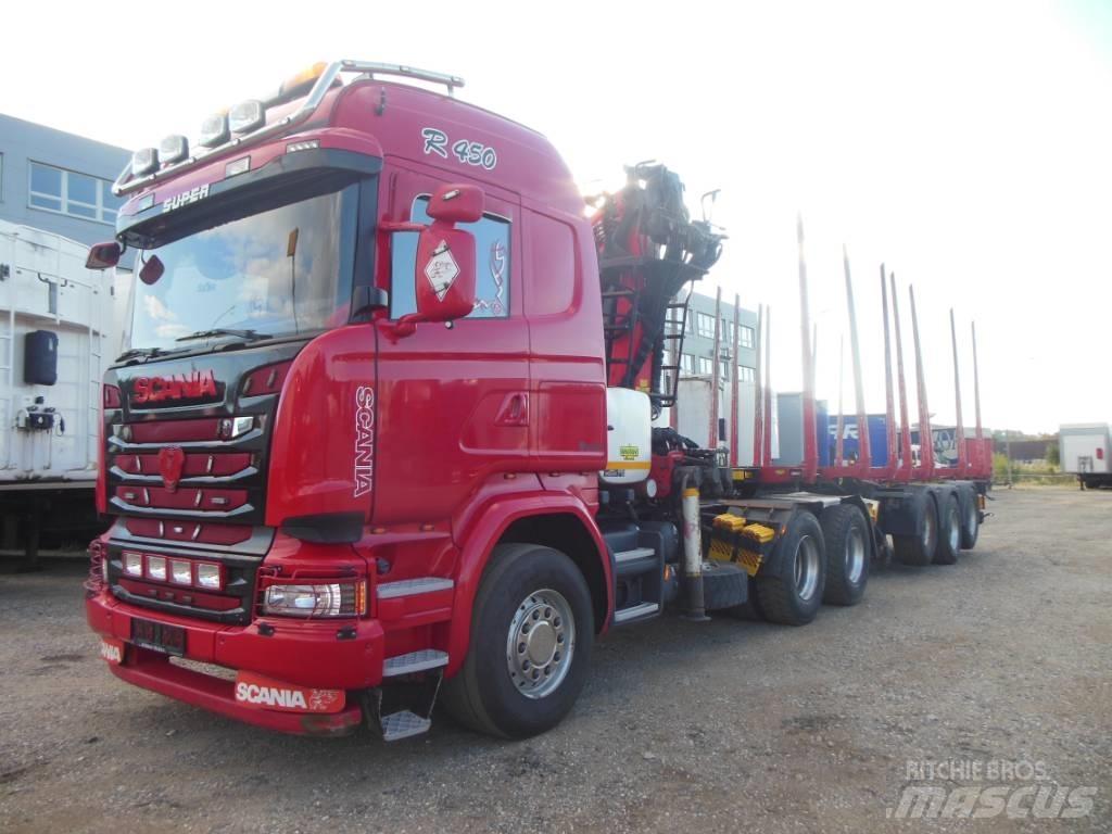 Scania R 450 Tømmertransport