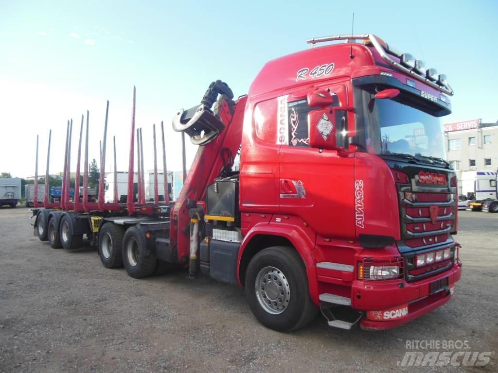 Scania R 450 Tømmertransport