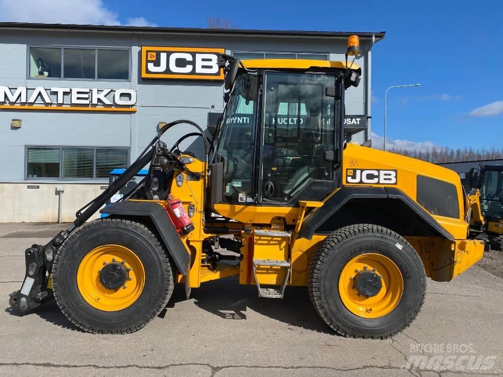 JCB 411 HT T4F Læssemaskiner på hjul
