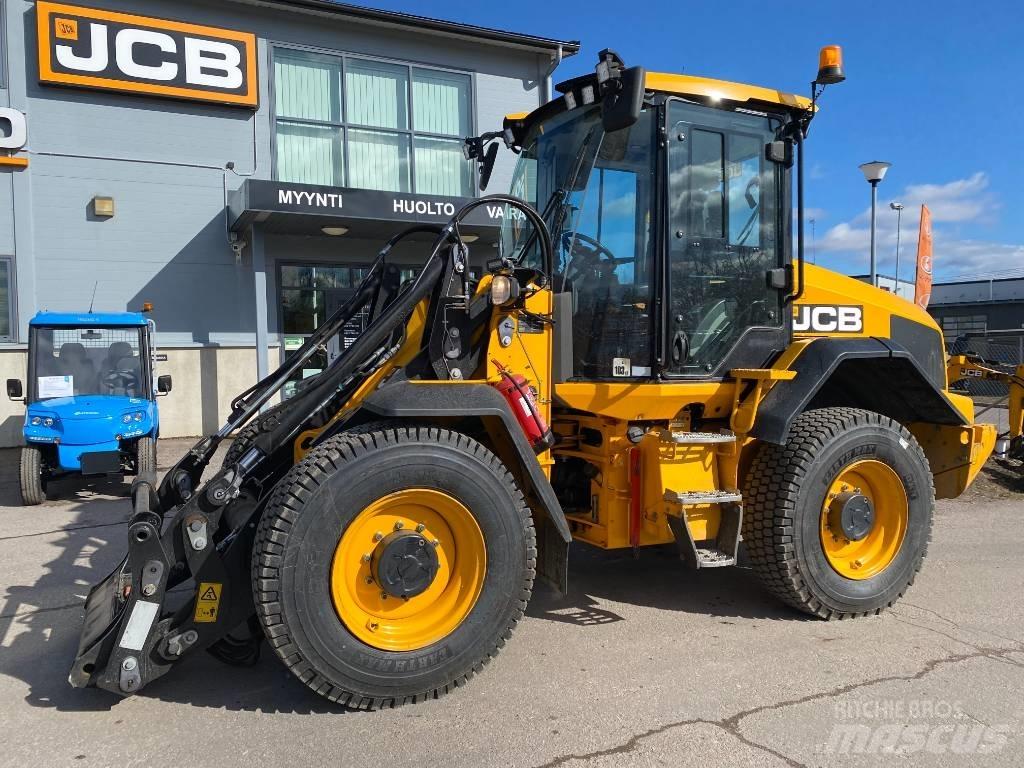 JCB 411 HT T4F Læssemaskiner på hjul