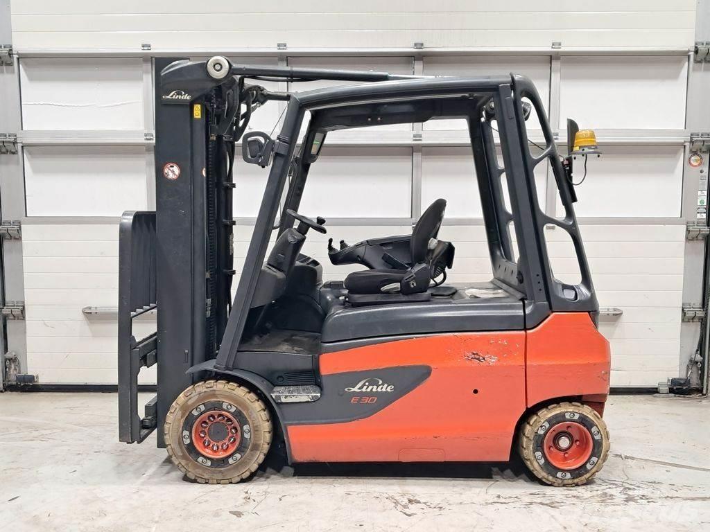 Linde E30L-01 El gaffeltrucks