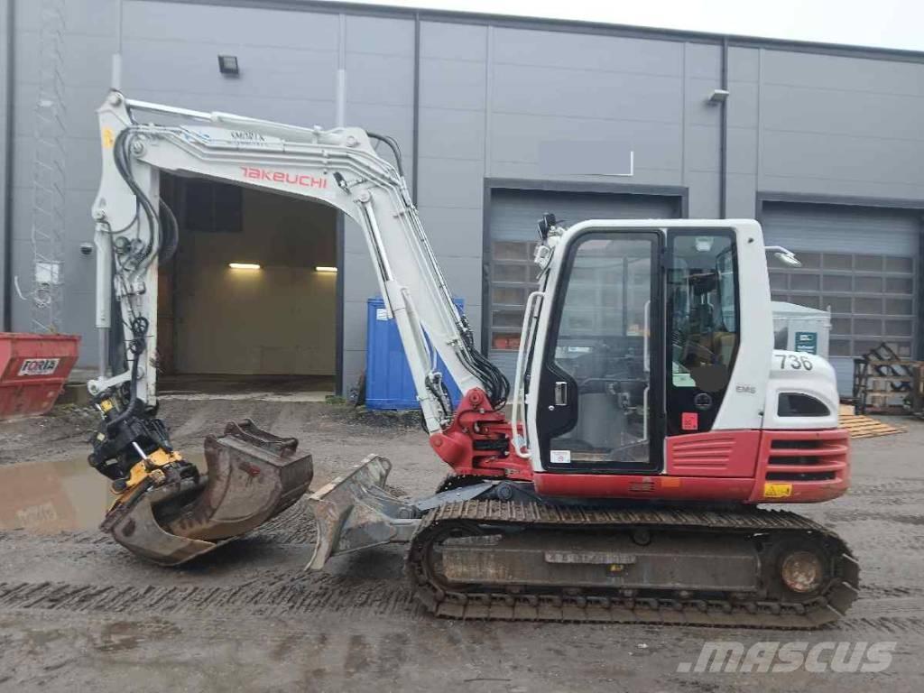 Takeuchi TB 290 Midi-gravemaskiner 7t - 12t