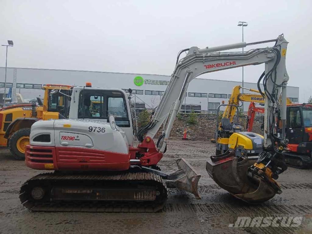 Takeuchi TB 290 Midi-gravemaskiner 7t - 12t