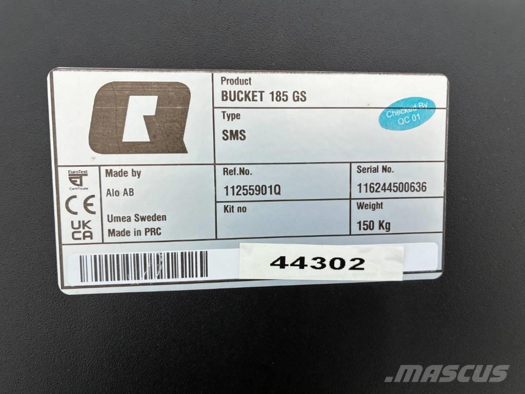 Ålö 185 GS Tilbehør til frontlæsser