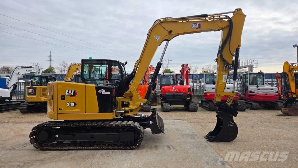 CAT 308 Midi-gravemaskiner 7t - 12t