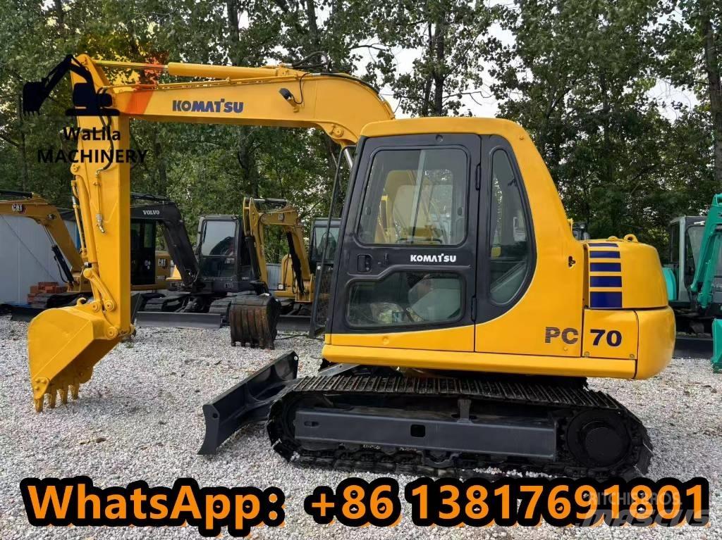 Komatsu PC 70-7 Gravemaskiner på larvebånd