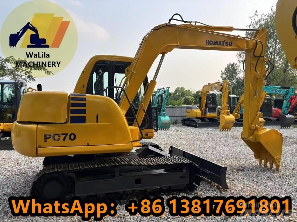 Komatsu PC 70-7 Gravemaskiner på larvebånd