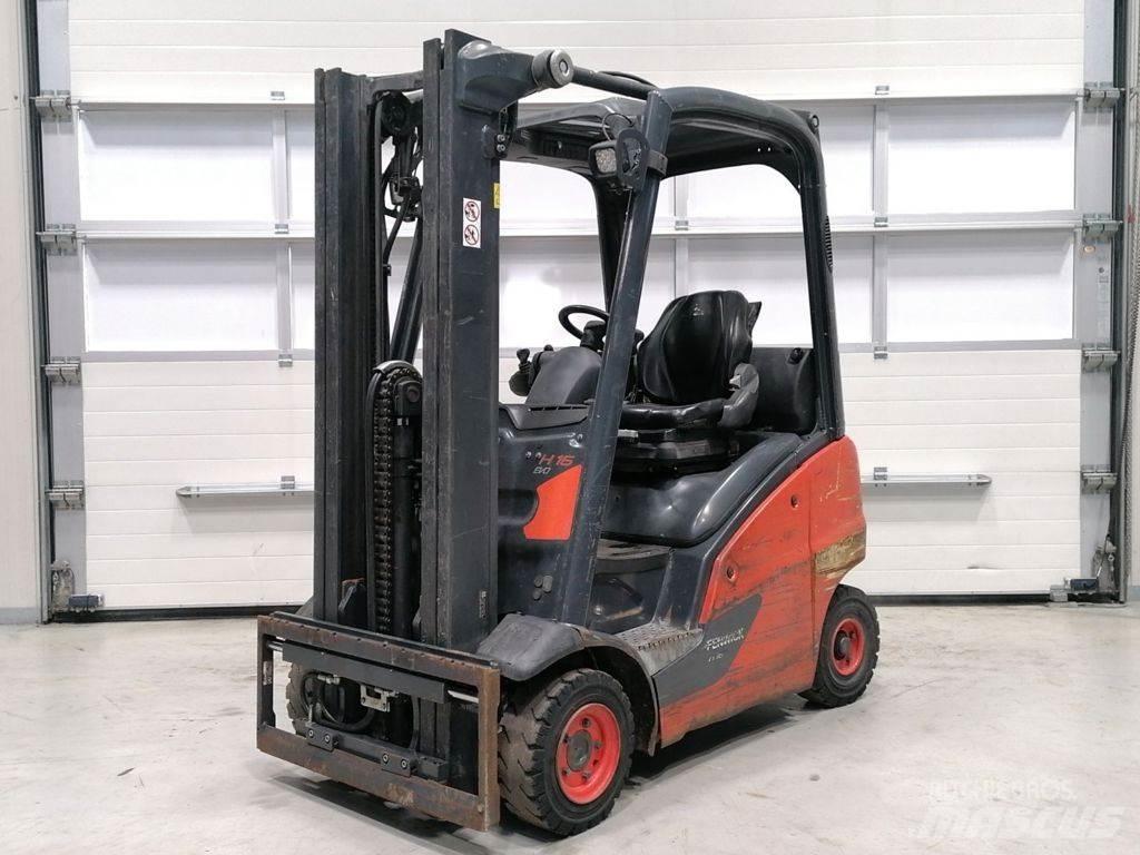 Linde H16T-01 LPG gaffeltrucks