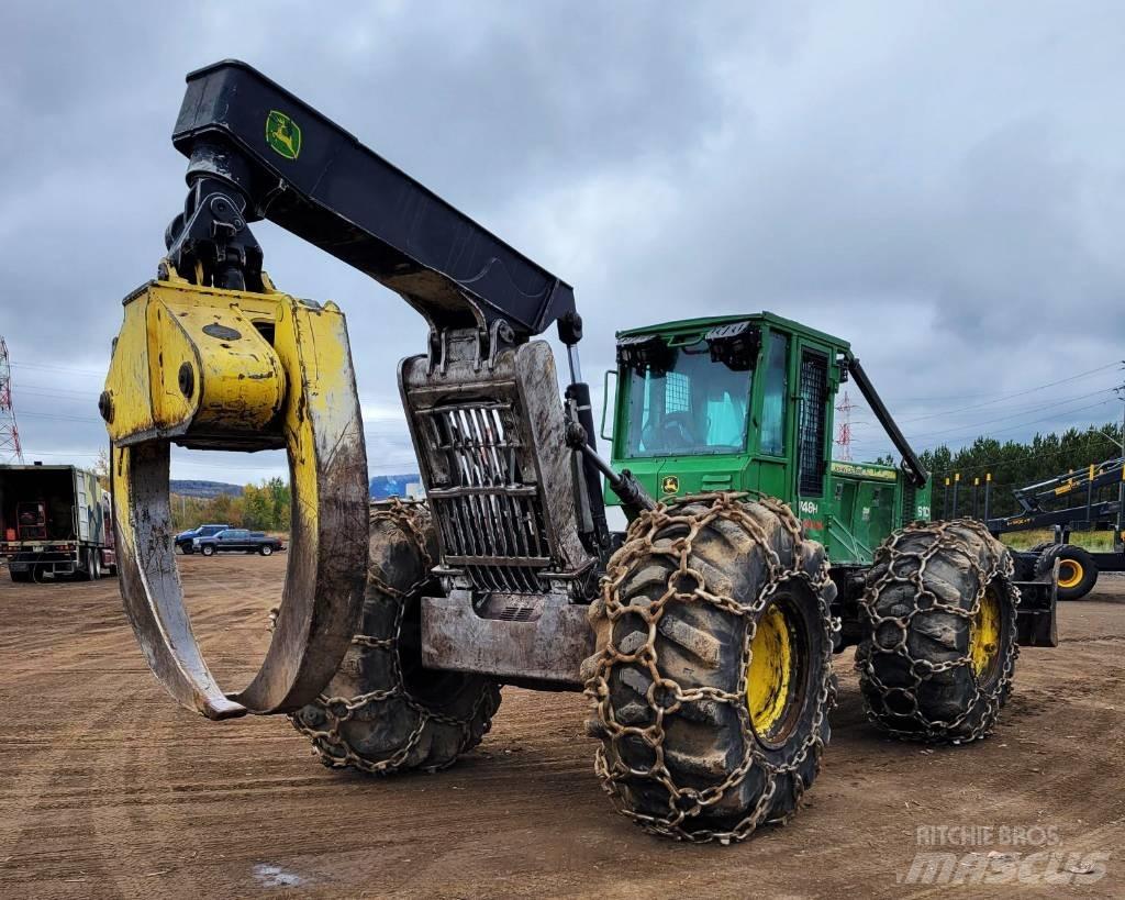 John Deere 748 H Udslæbningstraktorer