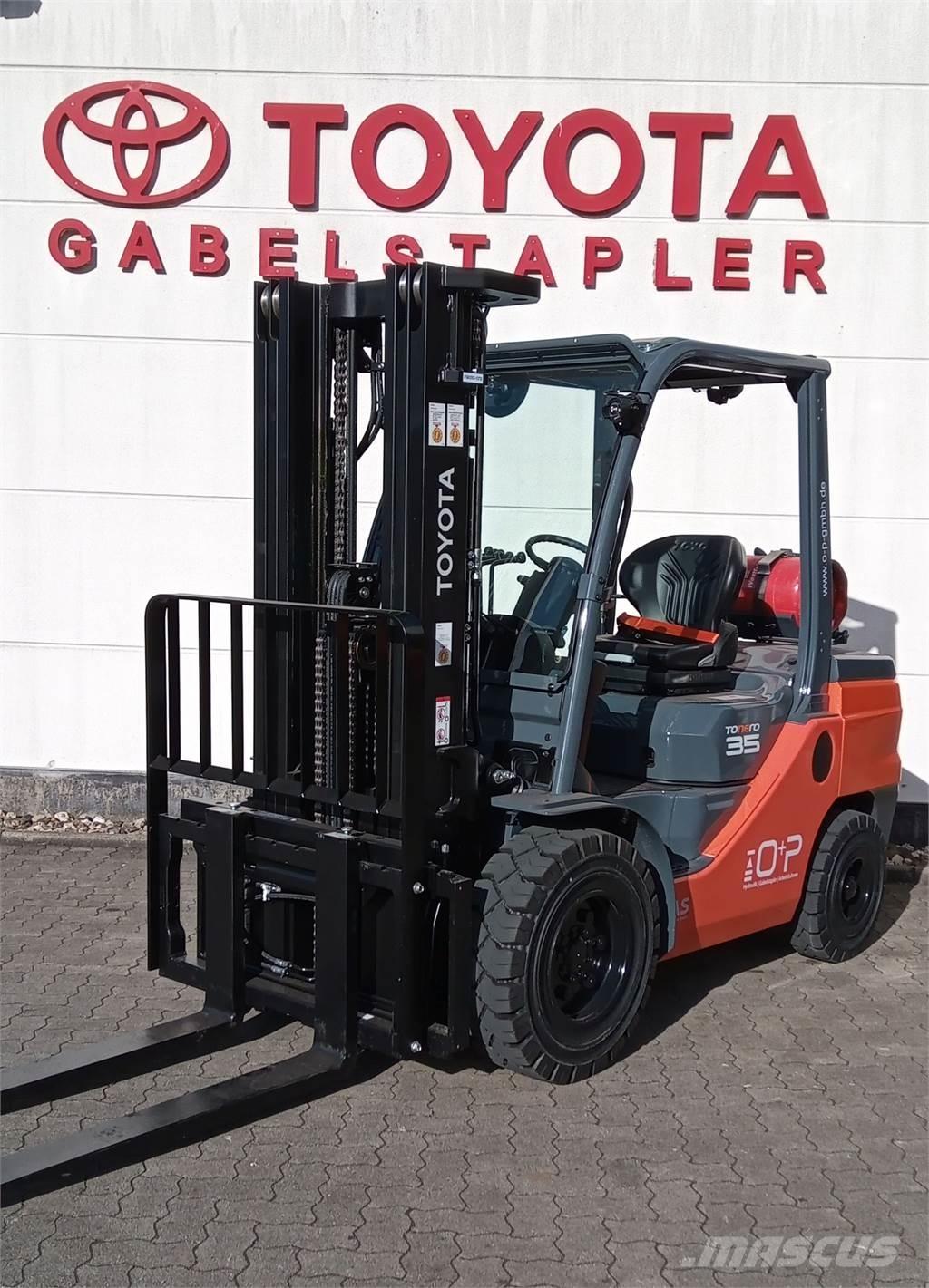 Toyota 02-8FGJF35 LPG gaffeltrucks