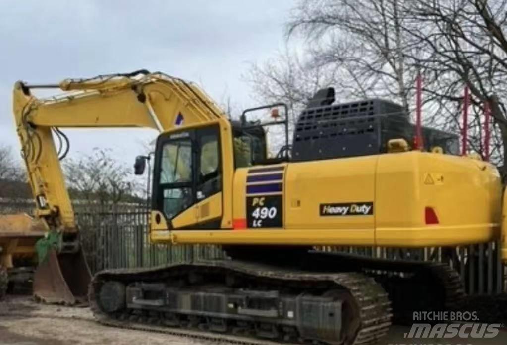 Komatsu PC 490 LC Gravemaskiner på larvebånd