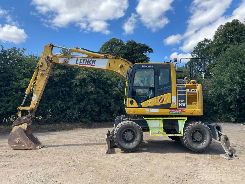 Komatsu PW 148-11 Gravemaskiner på hjul
