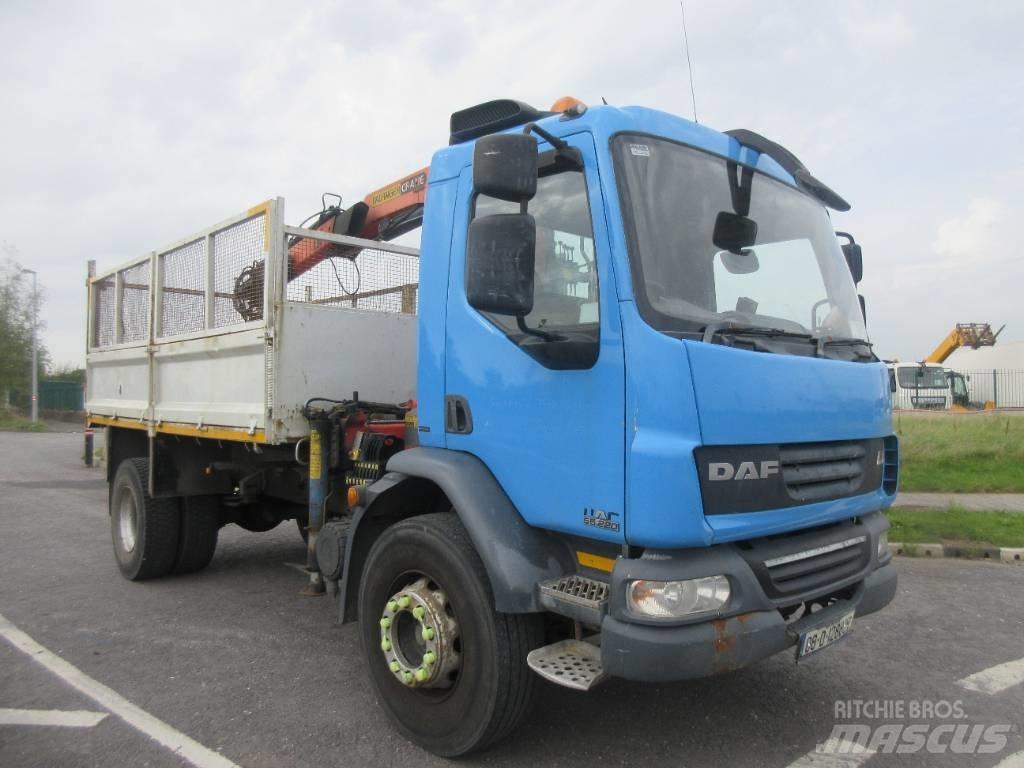 DAF 55.220 Lastbil med kran