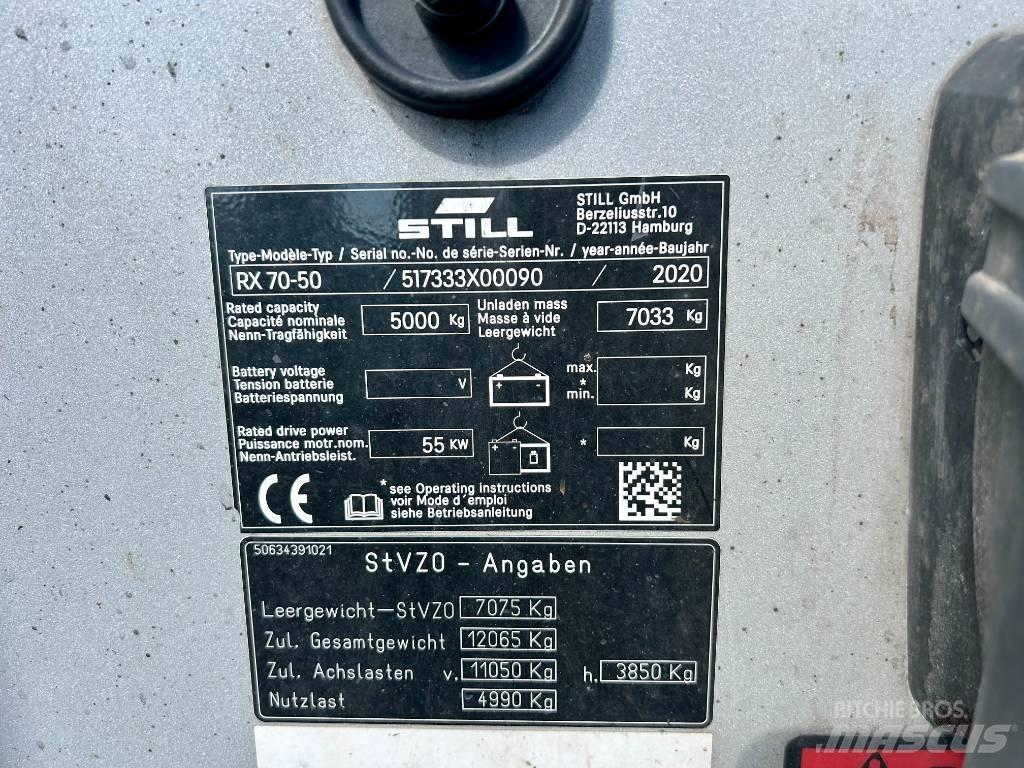 Still RX70-50/600 Diesel gaffeltrucks