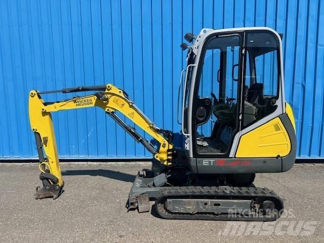 Wacker Neuson ET 18 Gravemaskiner på larvebånd