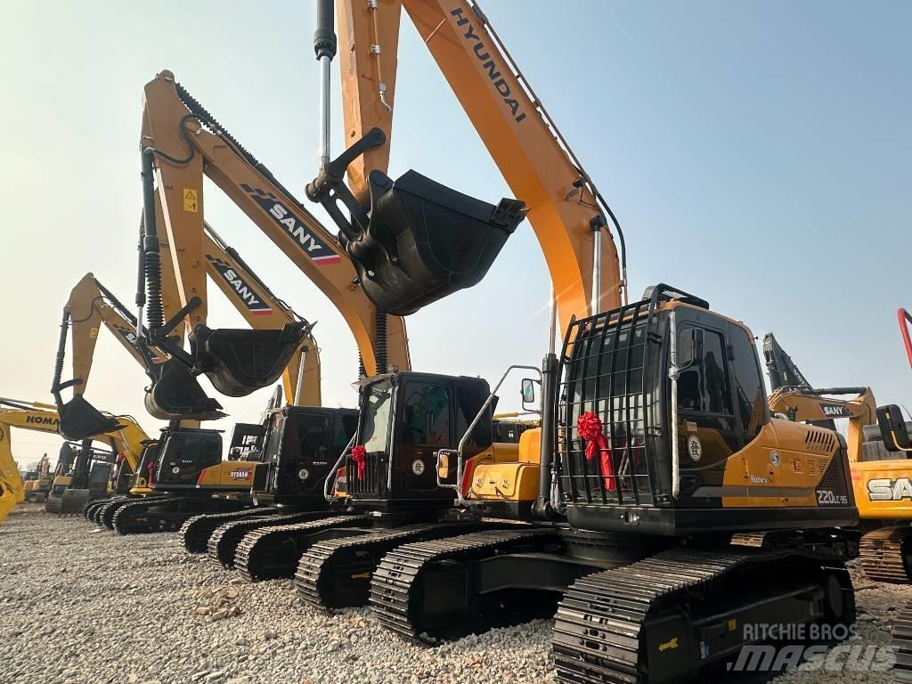 Hyundai R220LC-9S Gravemaskiner på larvebånd