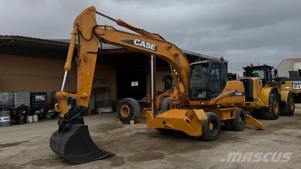 CASE WX 185 Gravemaskiner på hjul