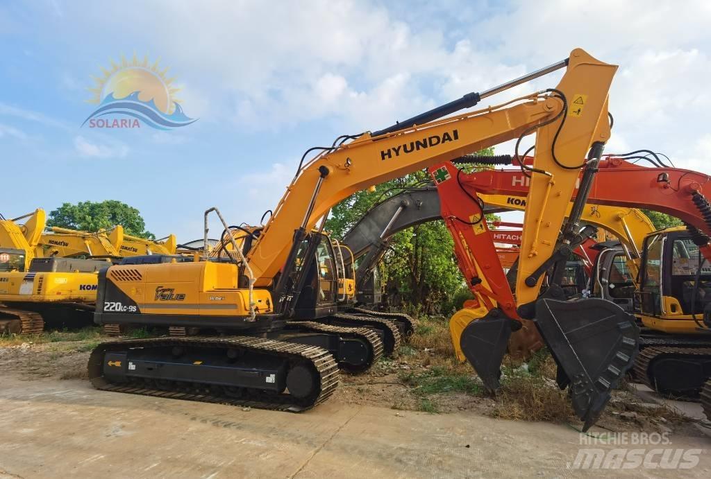 Hyundai R220LC-9S Gravemaskiner på larvebånd